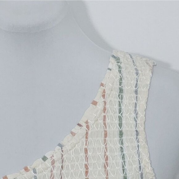 NWT AEO Striped one shoulder boho festival western top - Picture 7 of 14